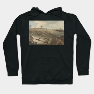 Steeple-chasing - St. Albans Grand Steeple Chase - Within View by Charles Hunt Hoodie